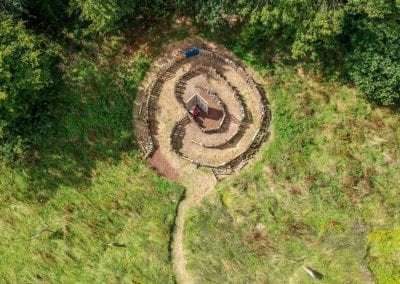 Labyrinth birds eye view